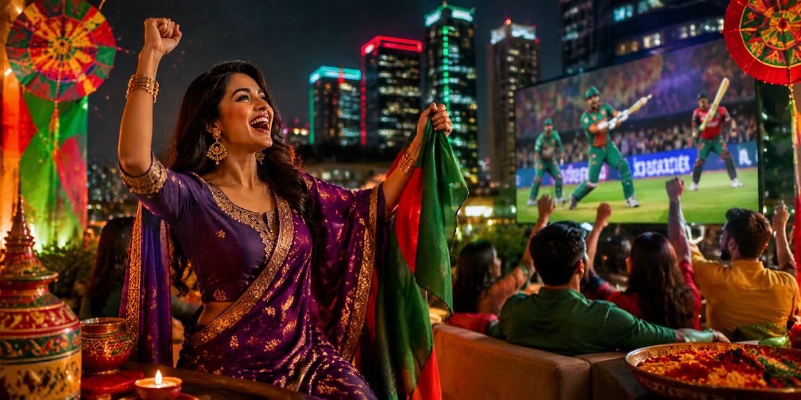 ঢাকায় পহেলা বৈশাখে ক্রিকেট বেটিং উপভোগ করছেন ব্যবহারকারী